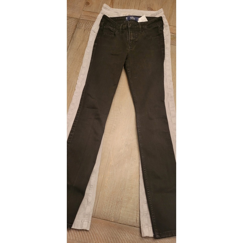 HOLLISTER Blue‎ Jeans Lot 2 Sz 0 OR Womans W24 L30  Jeans American Eagle